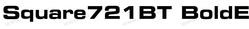Square721BT BoldExte字体转换 Square721BT BoldExte字体转换